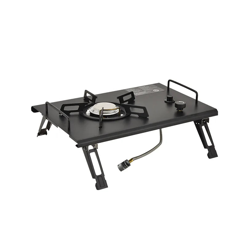 Gas Portable Outdoor 4000W High Power Stainless Steel Camping Table Stove
