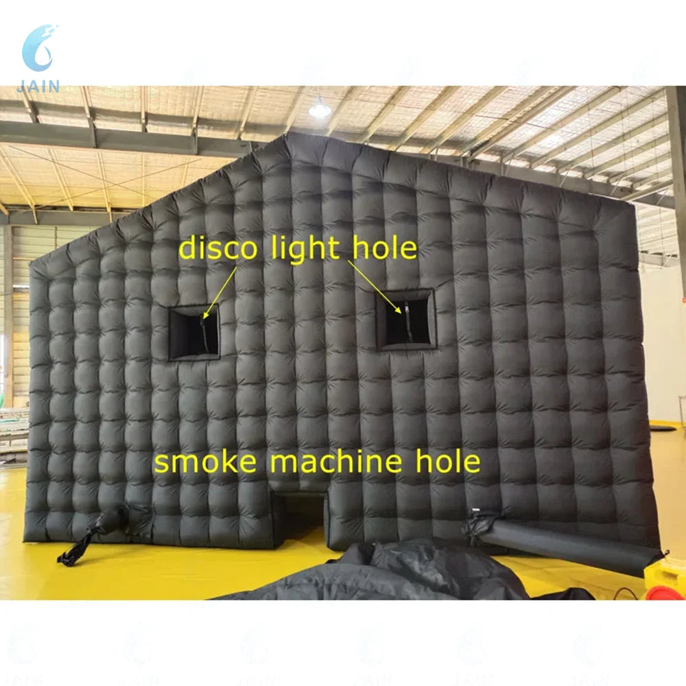20FT Large Black Inflatable Tent with Blower Inflatable