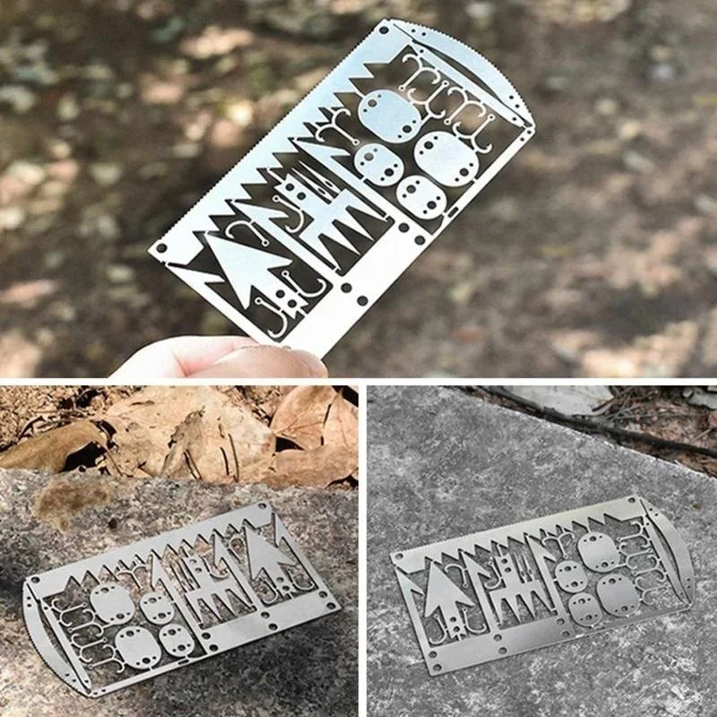 22 In 1Survival Card Survival Tool