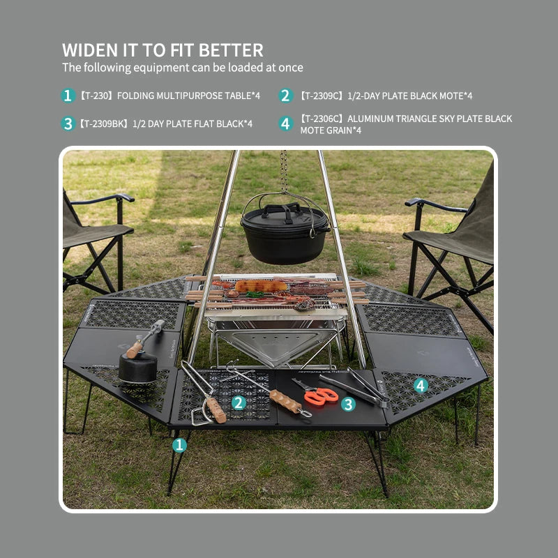 Portable Folding Net Table Storage Bag