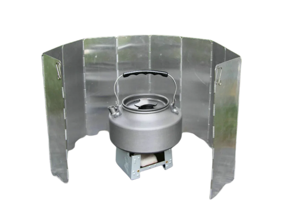 8/9/10 Plates Gas Stove Wind Shield Outdoor