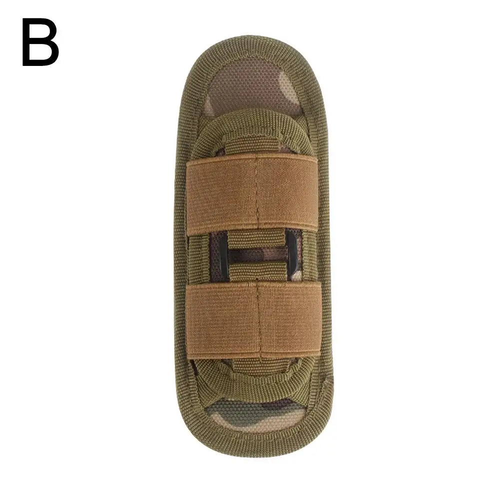 Tactical Flashlight Pouch Belt Torch Bag