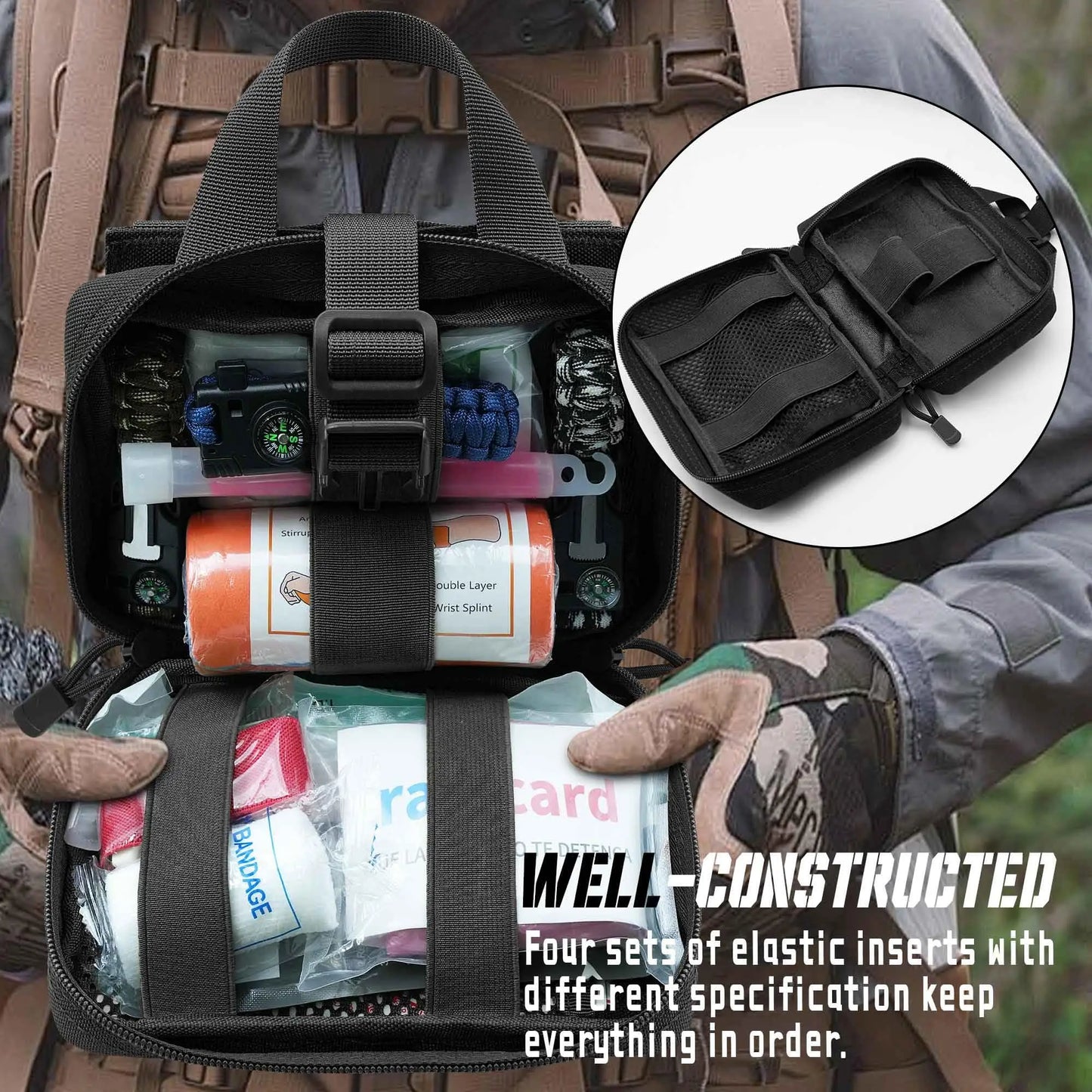 Tactical Small Belt First Aid Pouch