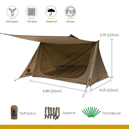 Ultralight Shelter Baker Style Camping Tent