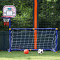 Outdoor Sports Kids Children Basketball Hoop Football Goal