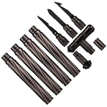 Outdoor Camp Hiking Tool Self Defense Sticks Pole Home Car Multifunctional Survival Kit Climbing Emergency Equipment