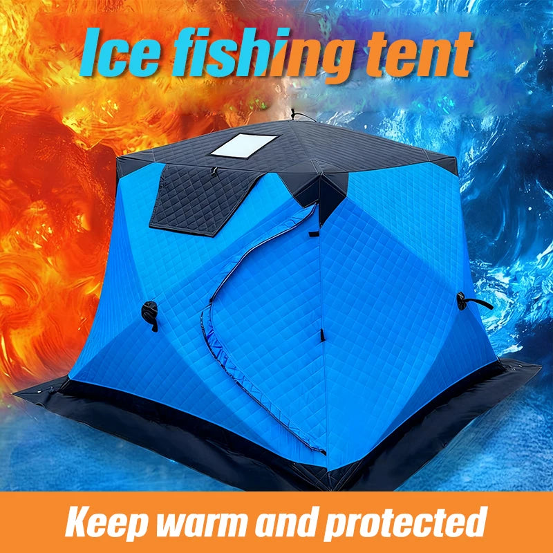 Outdoor Winter Fishing Tent For Camping 3-4 Person