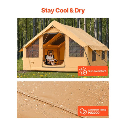 Inflatable Tent for Family Camping Tent 5-8 Person