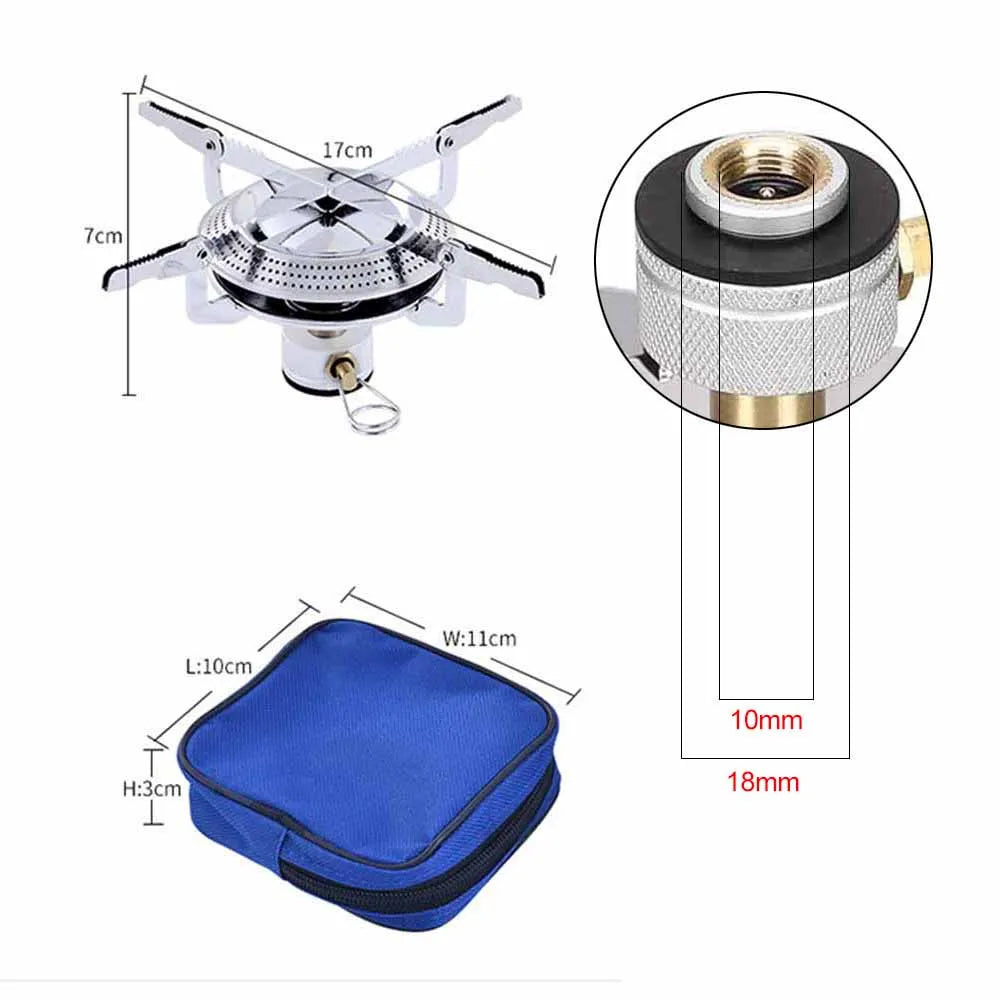 Windproof Camping Gas Stove Portable