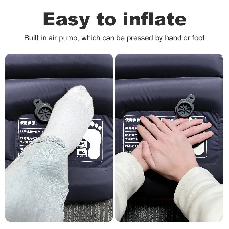 Outdoor Thicken Camping Mattress Ultralight Self-inflating