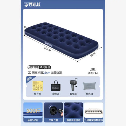 Camping King Size Portable Outdoor Inflatable Bed