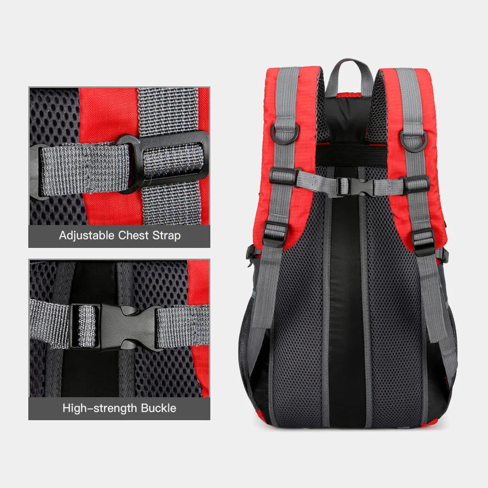 Hiking Backpack 40L Waterproof Lightweight Outdoor