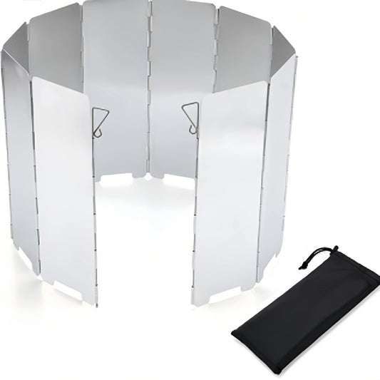 8/9/10 Plates Gas Stove Wind Shield Outdoor