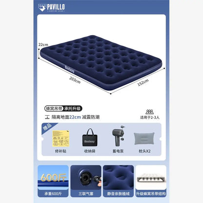 Camping King Size Portable Outdoor Inflatable Bed