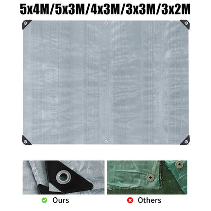 Large Tarpaulin Waterproof Camping Tent Tarp