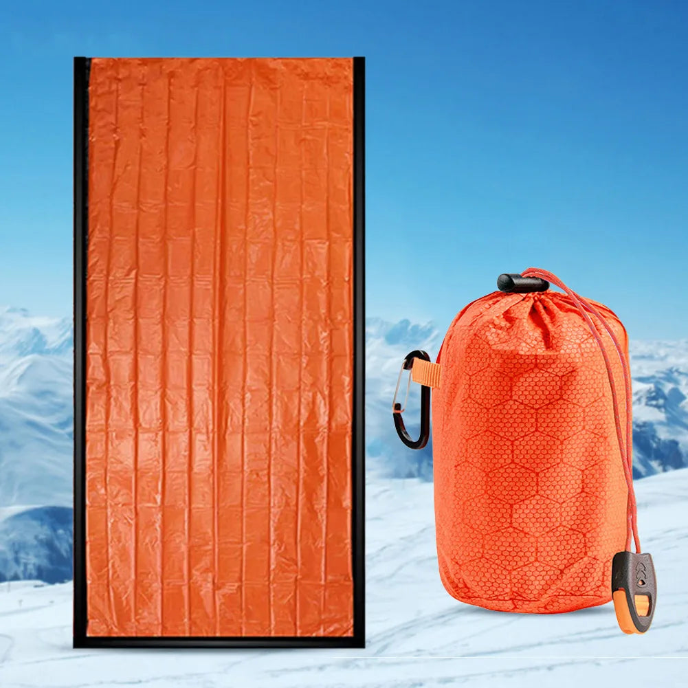 PE Aluminum Film Survival Blanket Portable Sleeping Pad