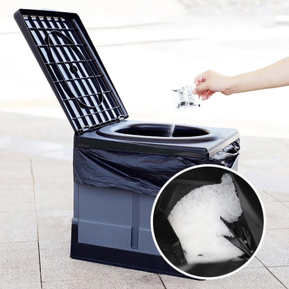 48Pcs Portable Camping Toilet
