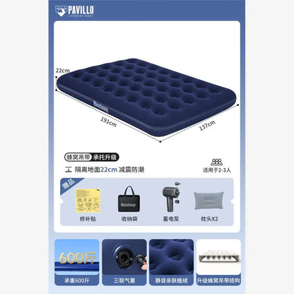 Camping King Size Portable Outdoor Inflatable Bed