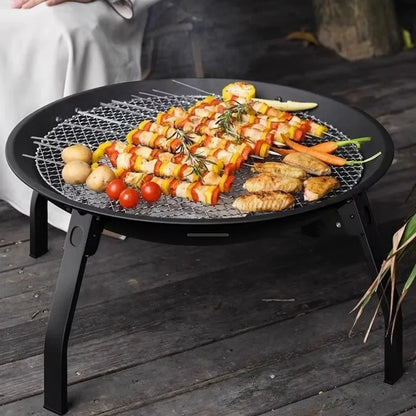 Outdoor Camping Cooking Wood Stove