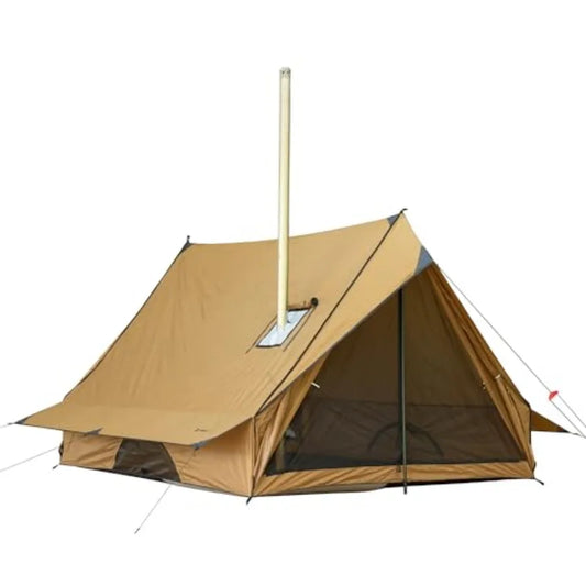 Camping Hot Tent Cabin with Stove Jack