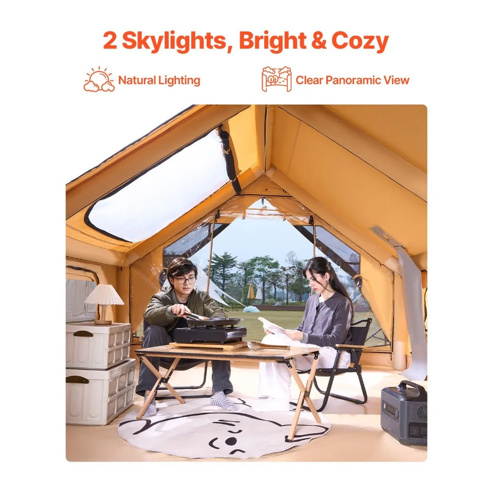 Inflatable Tent for Family Camping Tent 5-8 Person