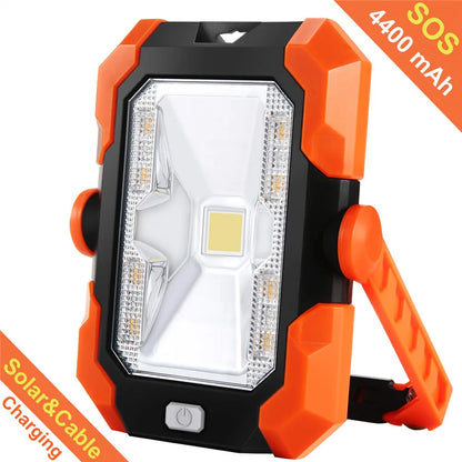 Portable Outdoor Solar Camping Light - Rechargeable LED Camping Lantern for Tent Hiking Emergency Home Use