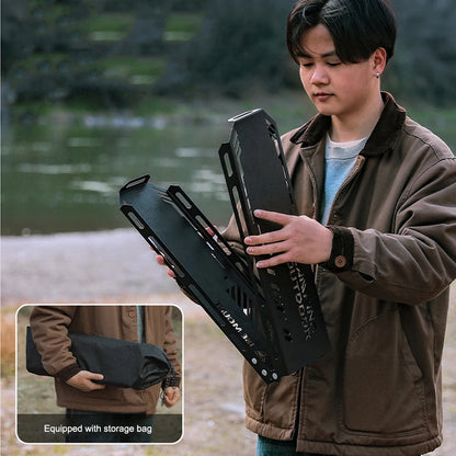 Foldable High Strength Bending Camping Hanging Rack Top Plate