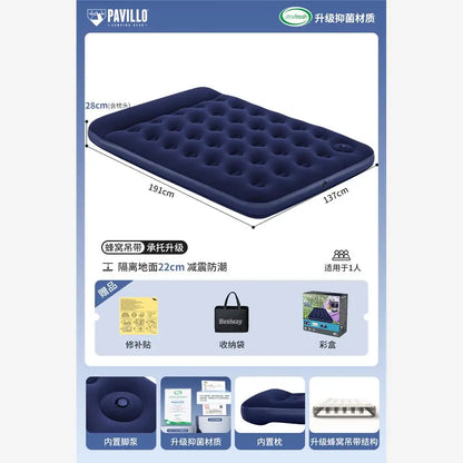 Camping King Size Portable Outdoor Inflatable Bed