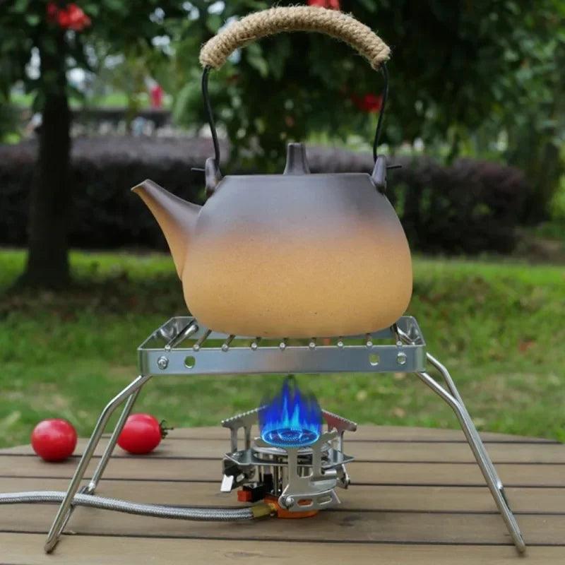 2Pcs Outdoor Portable Barbecue Grill Mini Stainless Steel