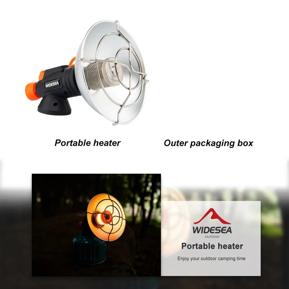 Camping Heater Portable Stainless Steel Fireplace