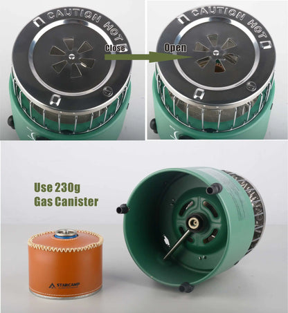 Portable Outdoor Camping Gas Heater & Stove