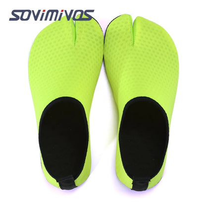 Outdoor Men and Women 2 Toes Walking Hiking Shoes Aqua Shoes