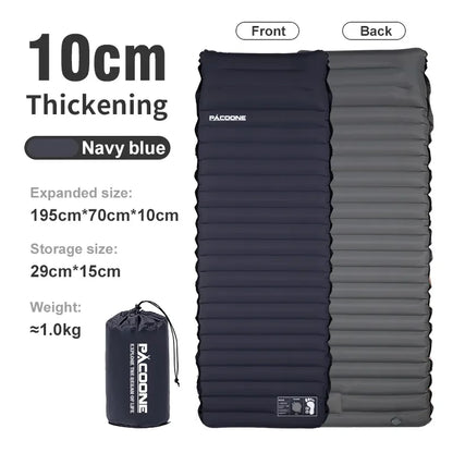 Outdoor Thicken Camping Mattress Ultralight Self-inflating