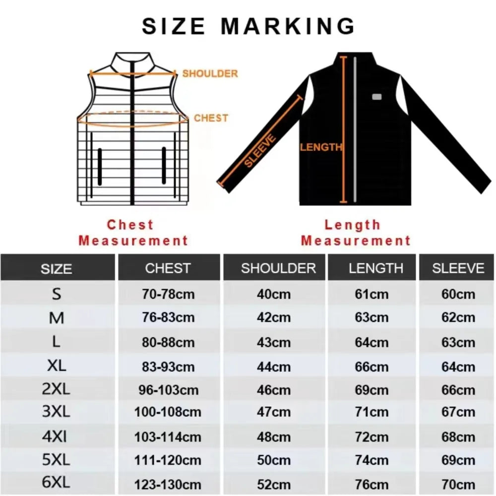 21 Areas Heated Jacket