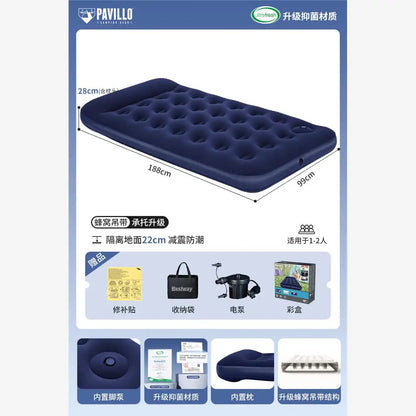 Camping King Size Portable Outdoor Inflatable Bed