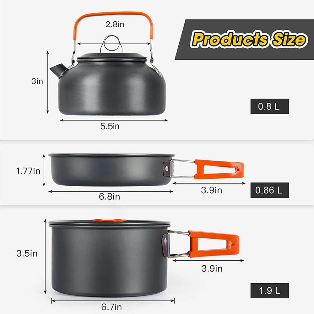 Camping Cooking set Camping Cookware