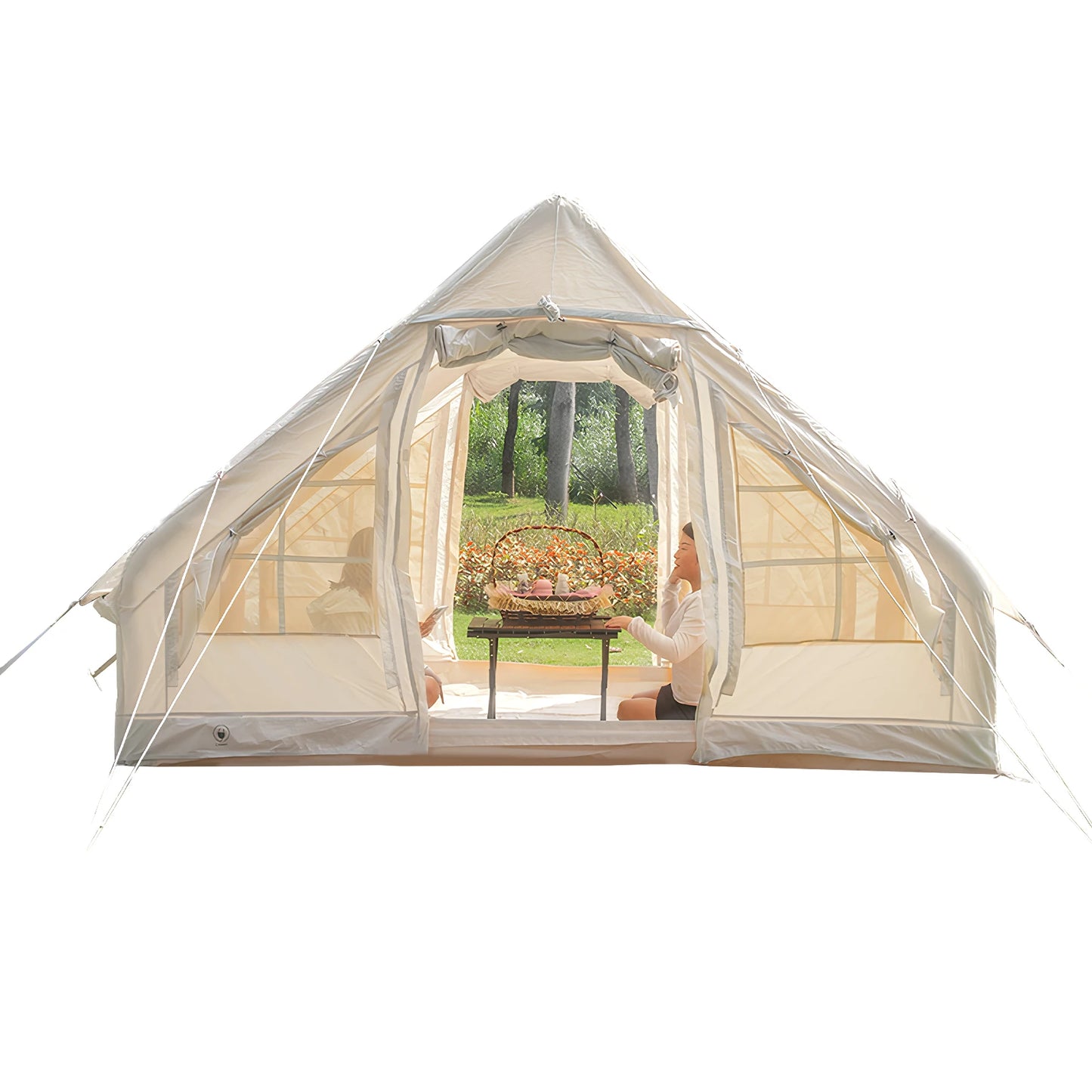 Inflatable 4 Season Portable Glamping Tent for 4-6 People