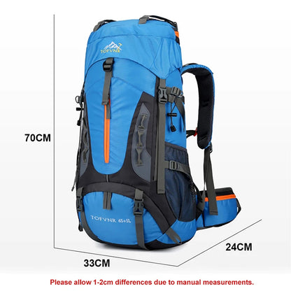 Camping Backpack Large Hiking Storage Pack Outdoor Shoulder Bags