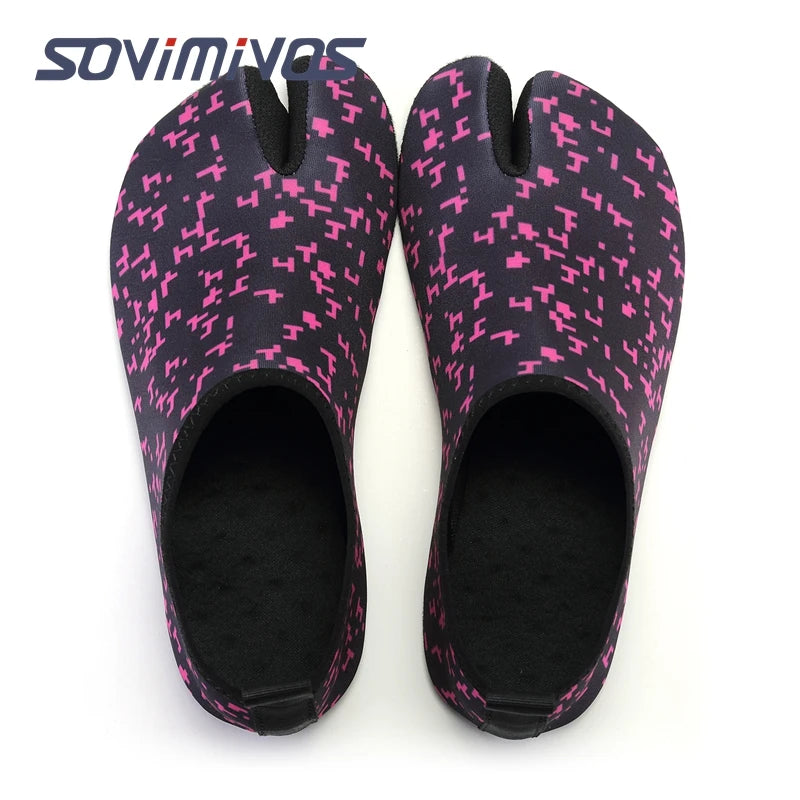 Outdoor Men and Women 2 Toes Walking Hiking Shoes Aqua Shoes