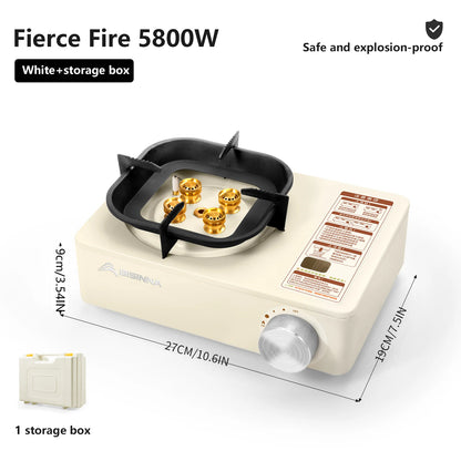 Camping Gas Stove 5800W High Firepower