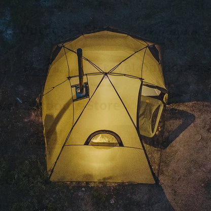 Ultralight Travel Outdoor Tent With Chimney