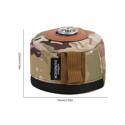 Camping Protective Cover Cotton Linen Outdoor Gas Tank Case