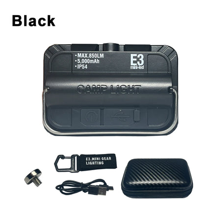 5000Mah LED Camping Tent Light Rechargeable Outdoor Emergency Light