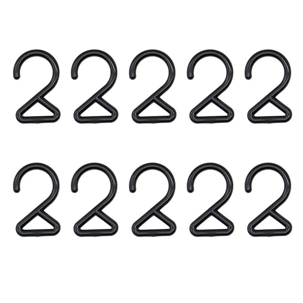 10Pcs Triangle Storage Hook Z-Shaped Portable Camping Hangers