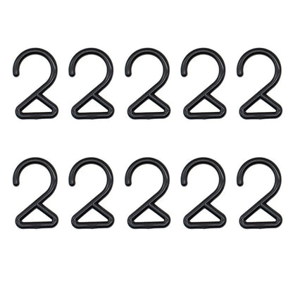 10Pcs Triangle Storage Hook Z-Shaped Portable Camping Hangers