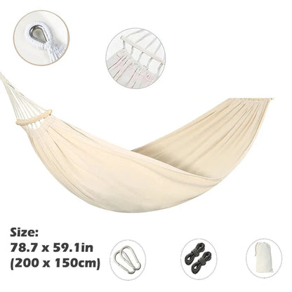 Portable Outdoor Sleeping Double Hammocks