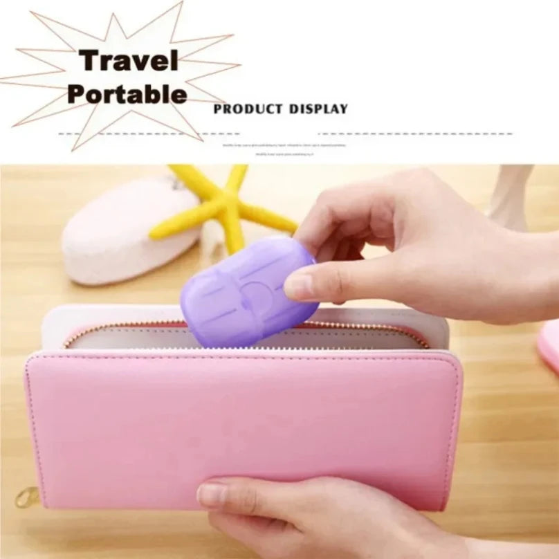 Portable Soap Paper Disposable
