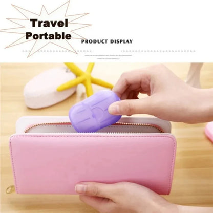 Portable Soap Paper Disposable