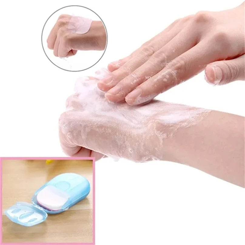 Portable Soap Paper Disposable