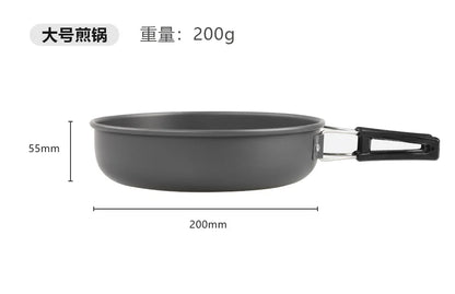 Camping Alloy Non-Stick Fry Pan